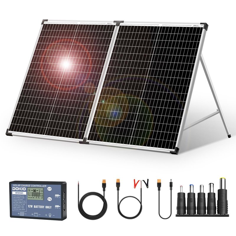 DOKIO 100W Foldable Solar Panel