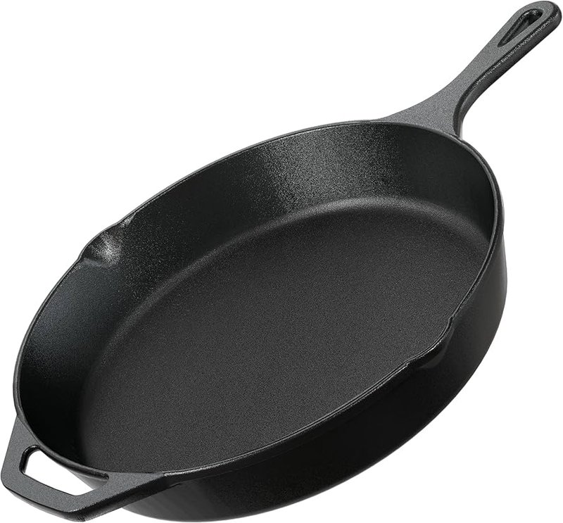 Utopia Kitchen Cast Iron Skillets 12 Inch